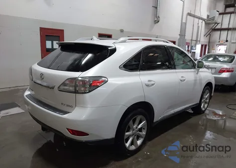 2010 Lexus Rx 350 z USA, uszkodzony, nr VIN JTJBK1BA2A2407254